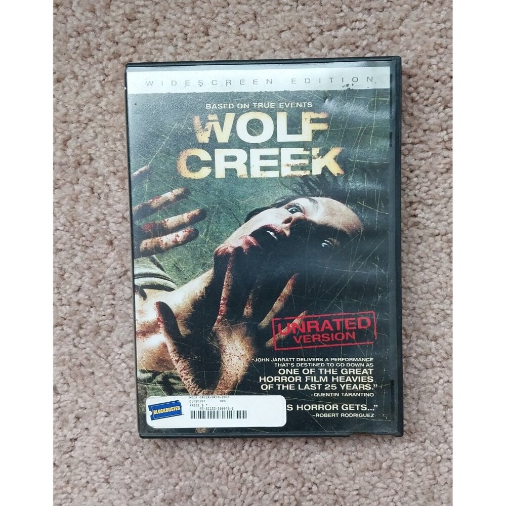 Wolf Creek Widescreen Edition DVD 2005